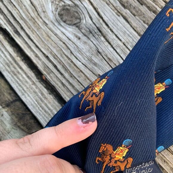 Vintage Givenchy Men’s Horse Neck Tie - Picture 4 of 5